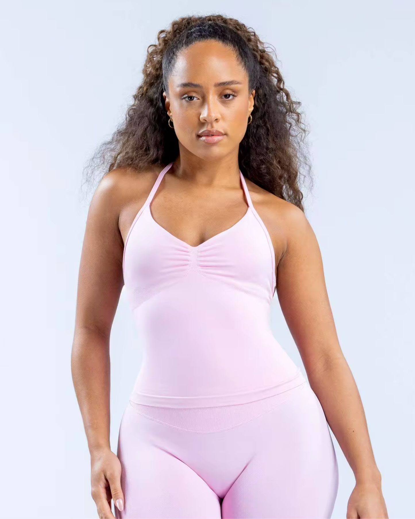 Tank Top Deportivo Mujer Espalda Abierta