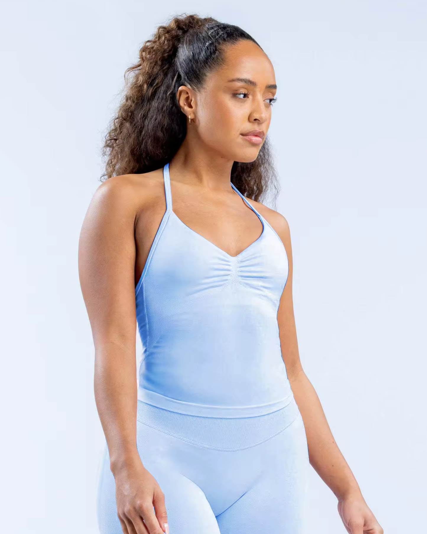 Tank Top Deportivo Mujer Espalda Abierta