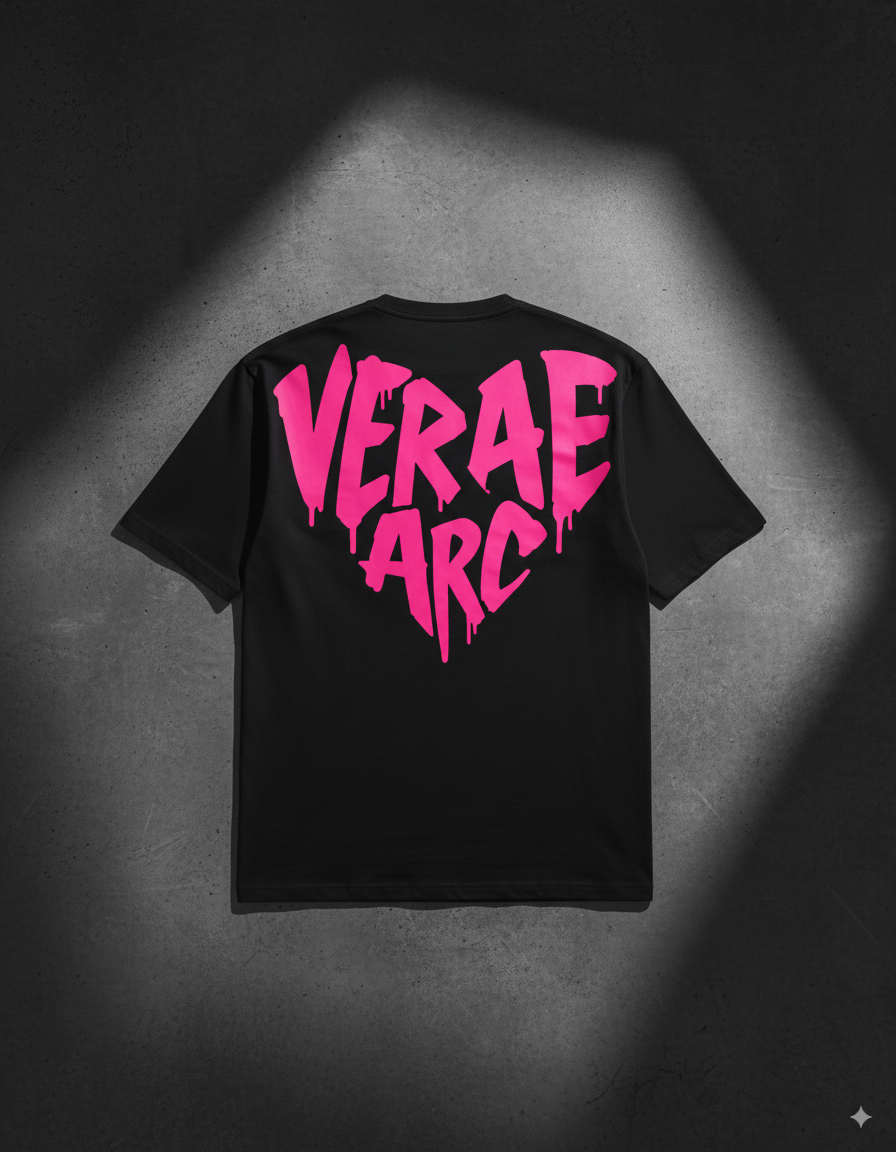 Camiseta WINTER ARC by VERAE Electric Pink