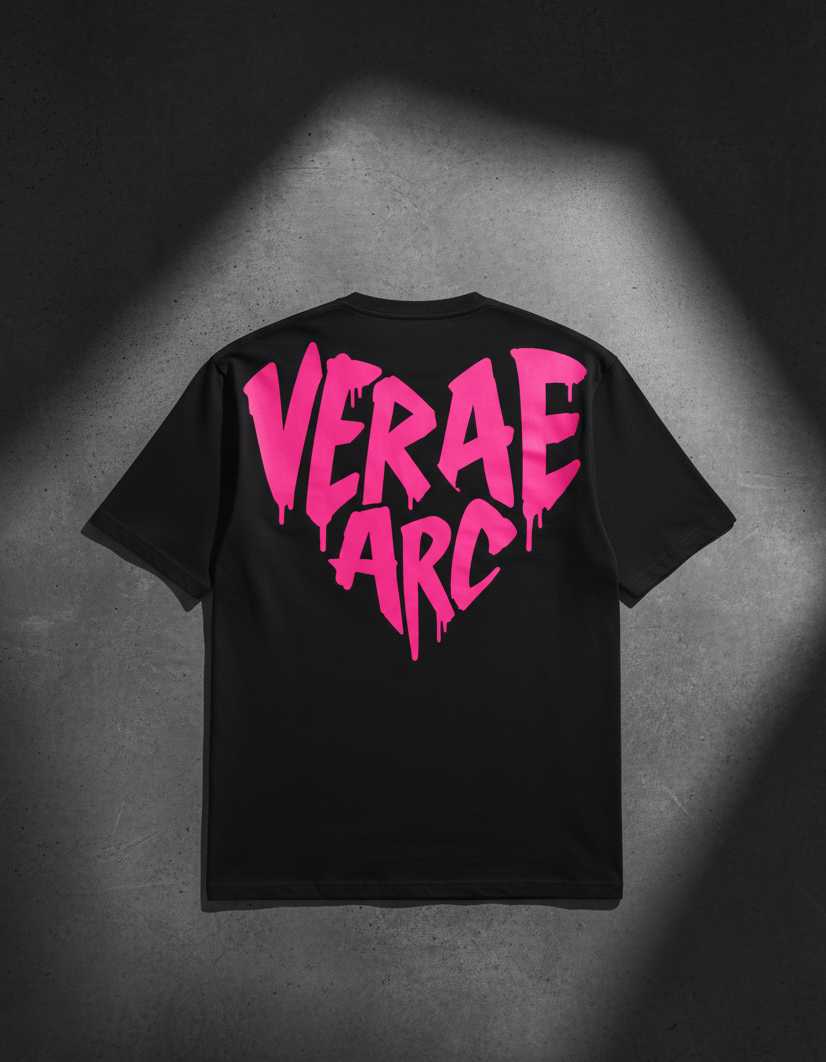 Camiseta WINTER ARC by VERAE Electric Pink